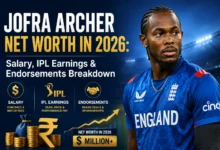 Jofra Archer Net Worth 2026: Salary & IPL Earnings
