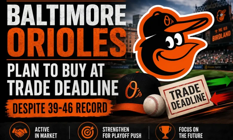 Baltimore Orioles Reject Sell-Off, Eye Trade Deadline Additions