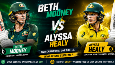 Beth Mooney vs Alyssa Healy