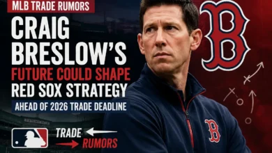 Boston Red Sox chief baseball officer Craig Breslow during the 2026 MLB season as trade deadline speculation grows