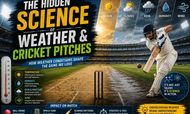 The Hidden Science of Weather & Cricket Pitches